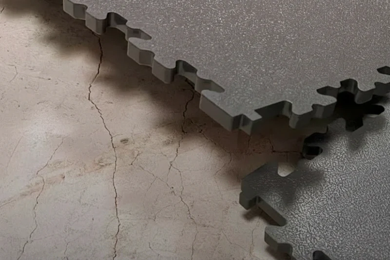 Podne ploce preko ispucalog betona