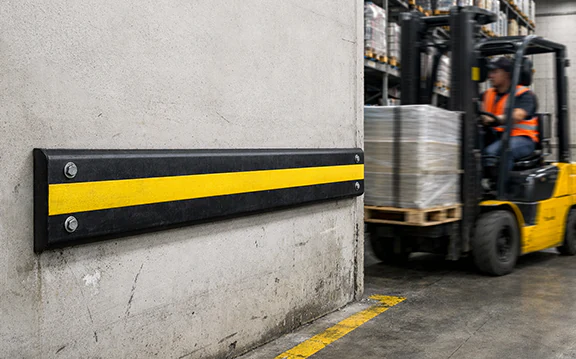 odbojnik za zid u magacinu